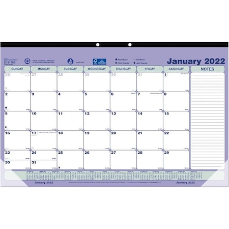 Brownline Deskpad, Monthly REDC181700